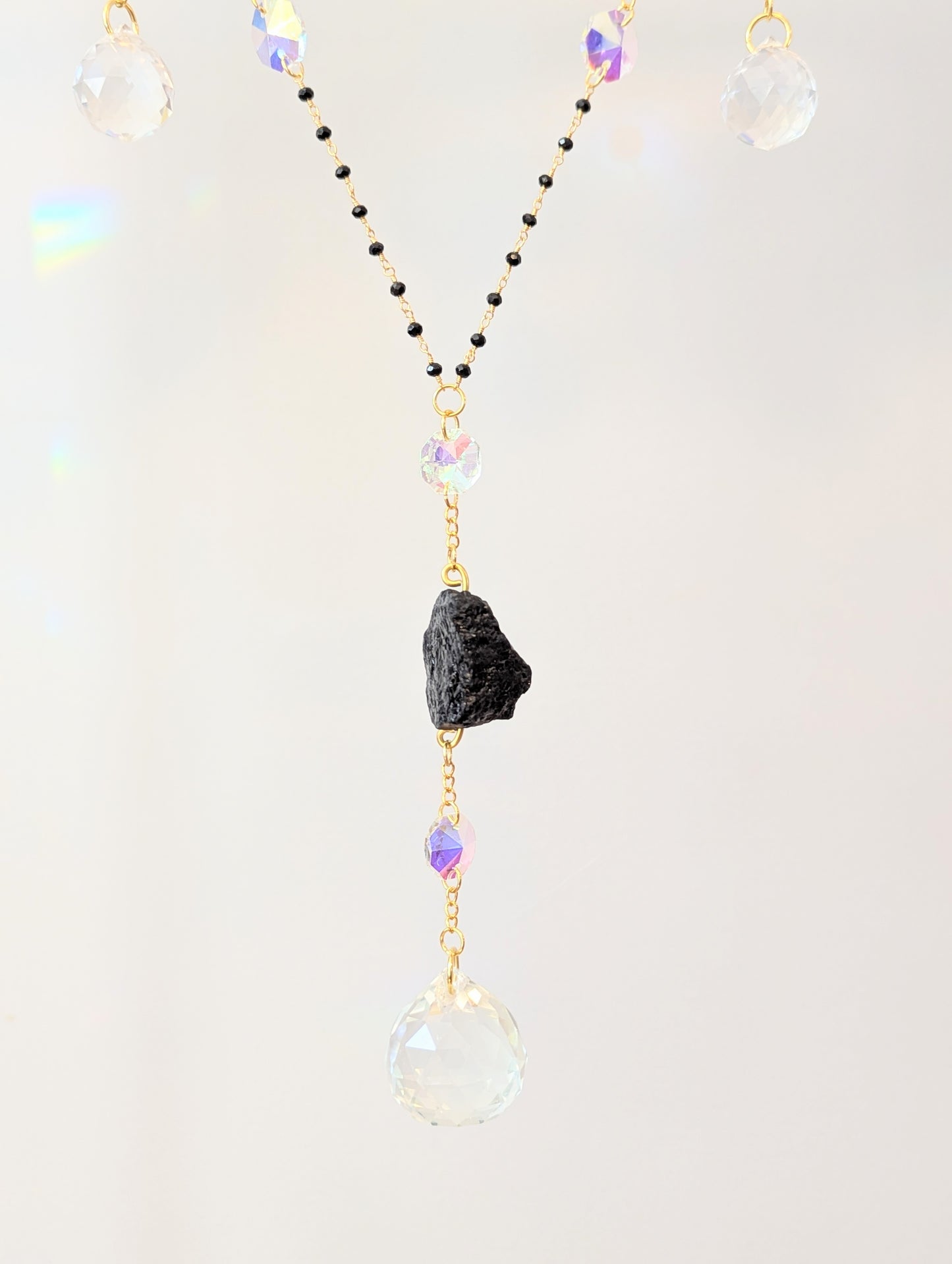 Half-Mooncatcher Black Tourmaline