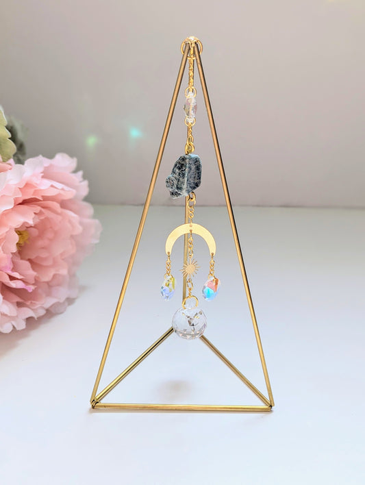 Himmeli Tabletop Suncatcher Half Moon
