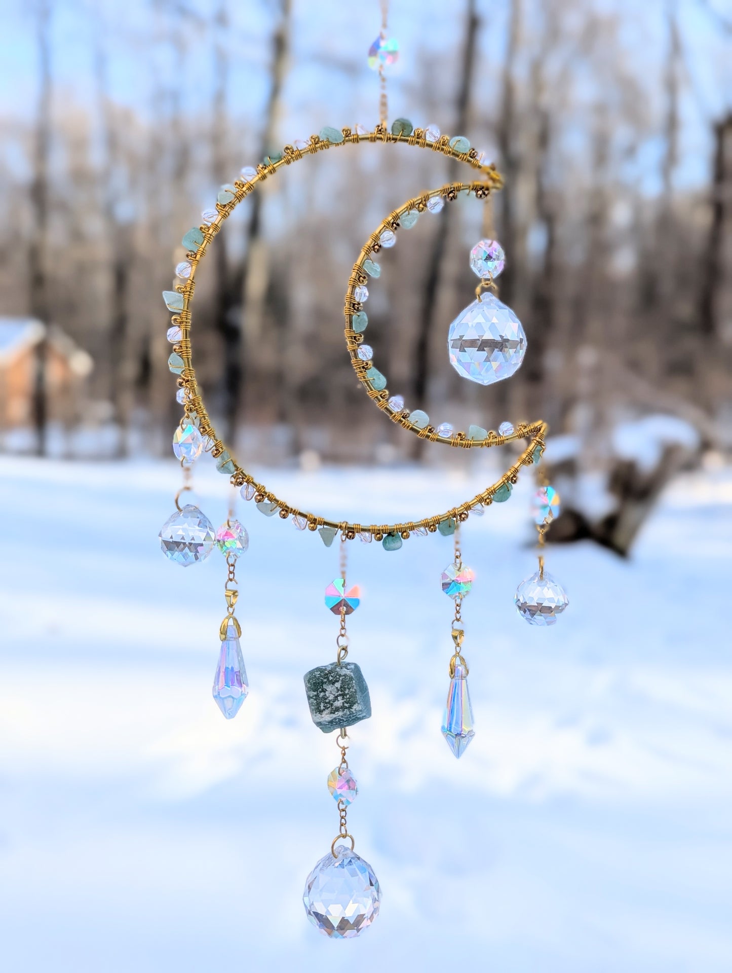 Mooncatcher Green Aventurine