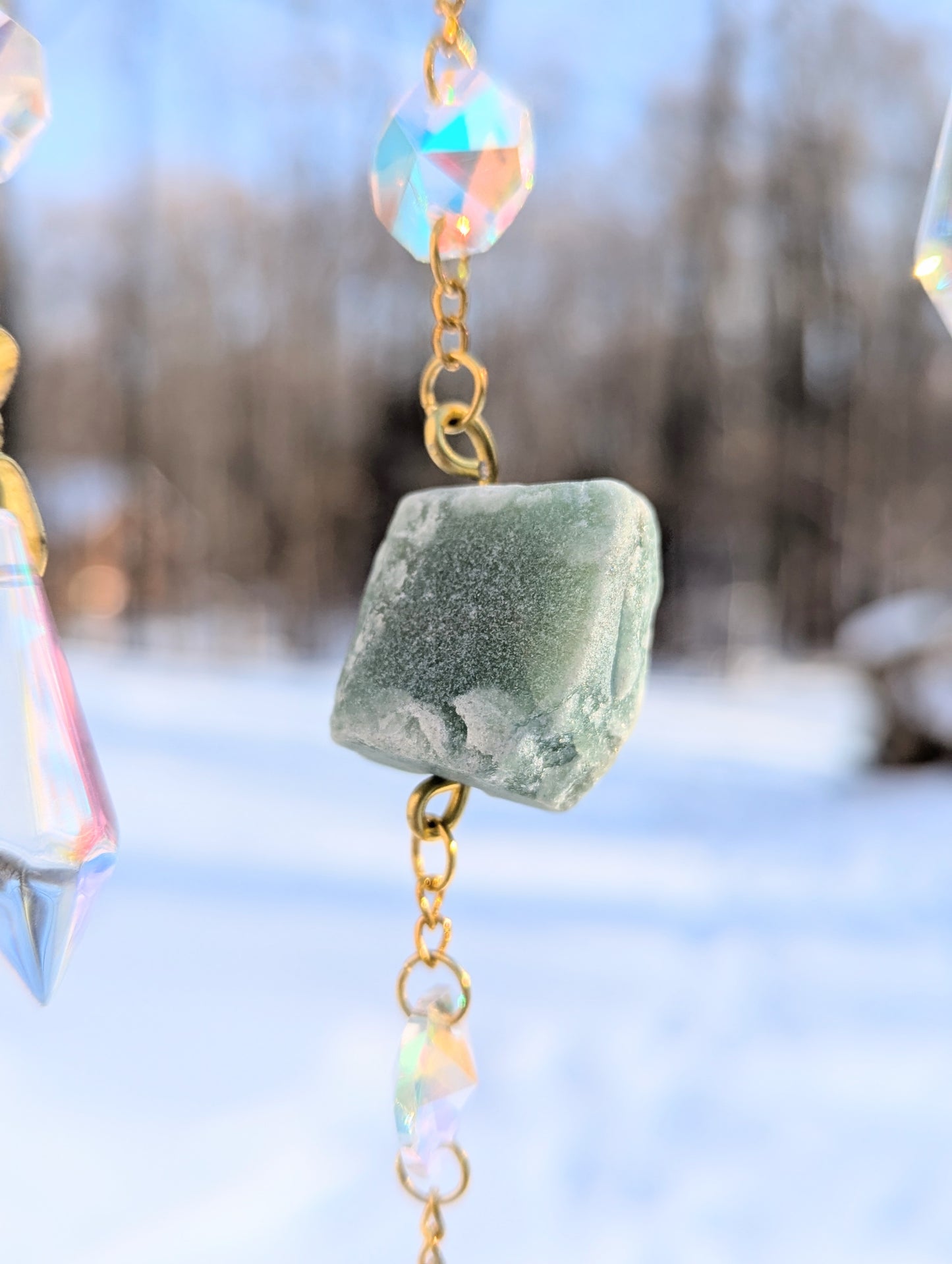 Mooncatcher Malachite & Green Aventurine