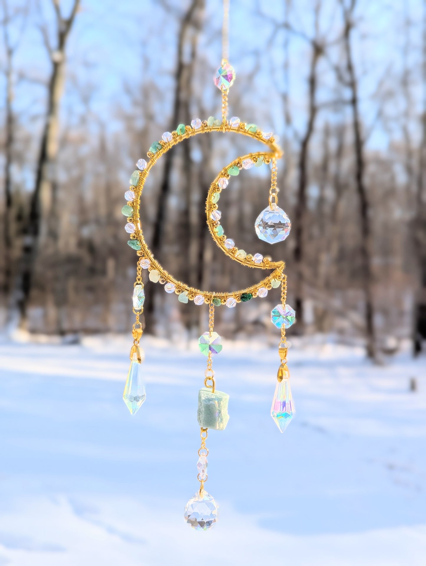 Mooncatcher Green Aventurine