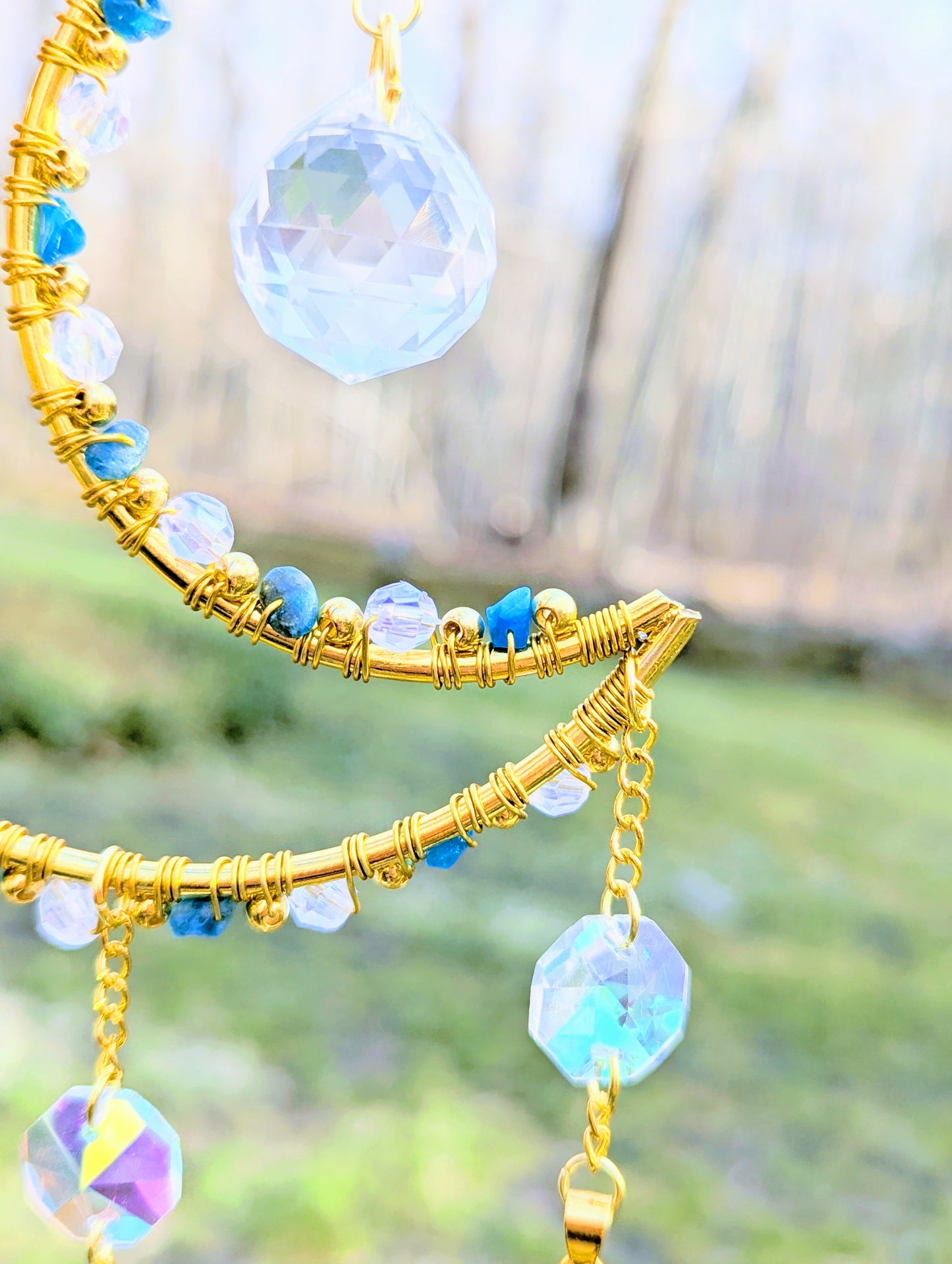Mooncatcher Blue Apatite