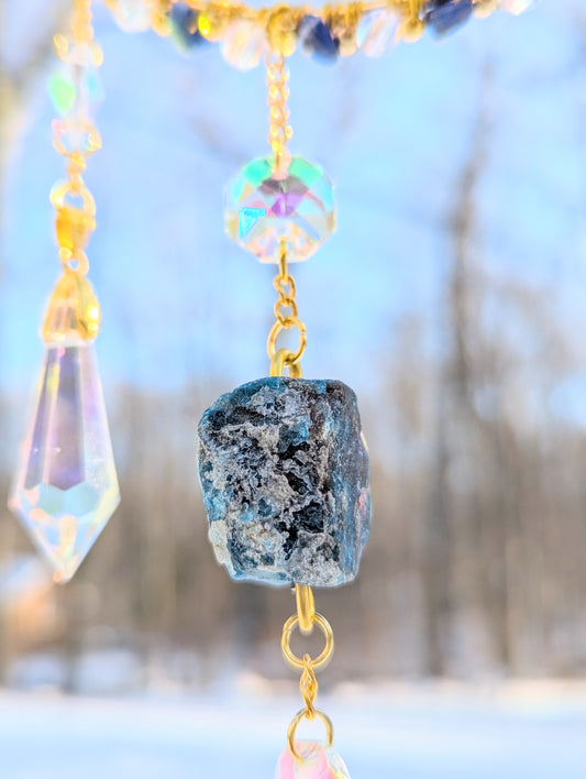 Mooncatcher Blue Sodalite & Apatite
